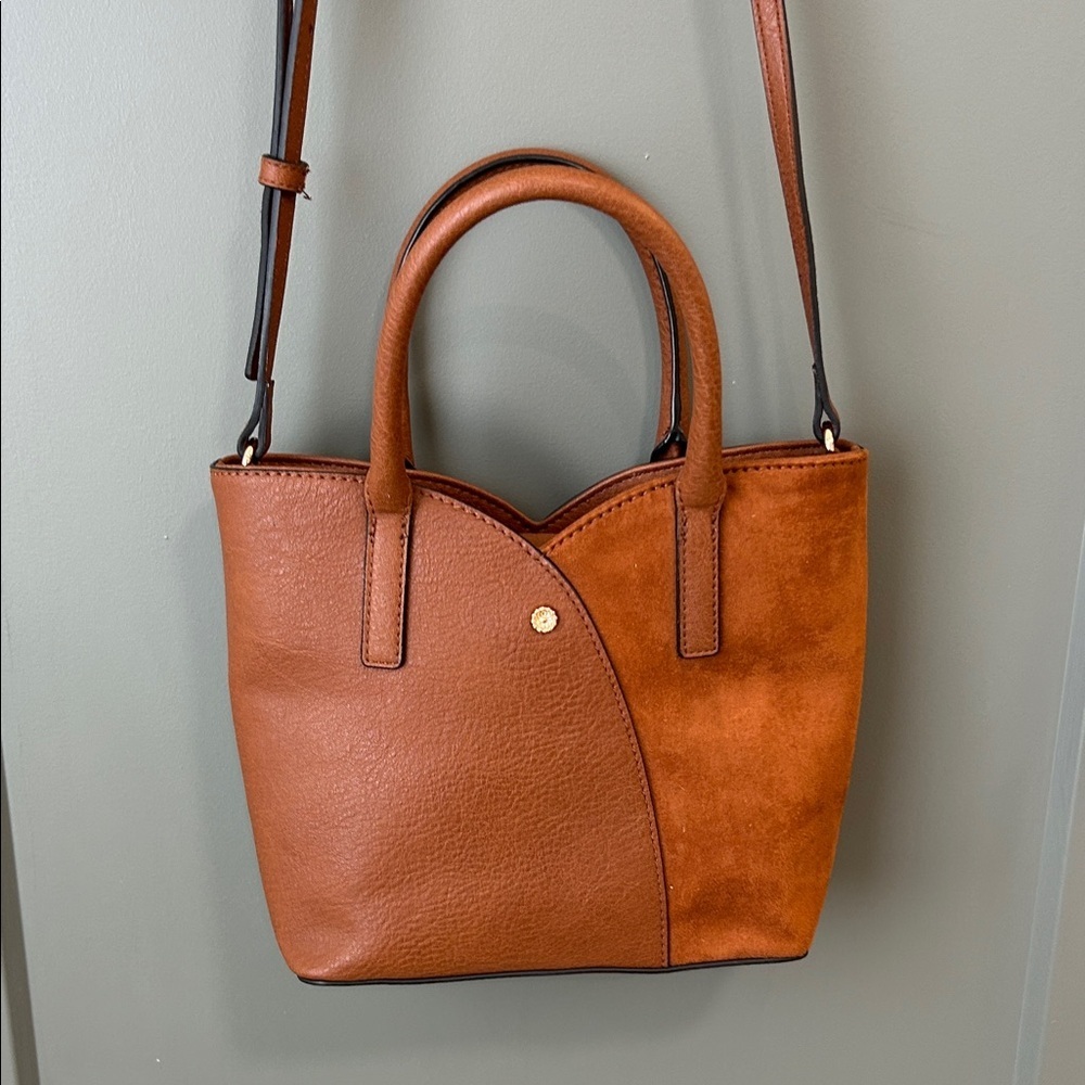 LC Lauren Conrad Tan Crossbody Bag